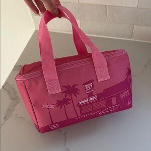 Pink NWOT Trader Joe's Insulated Lunch Bag